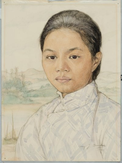 A Chinese Malayan Woman by Amy Julia Drucker